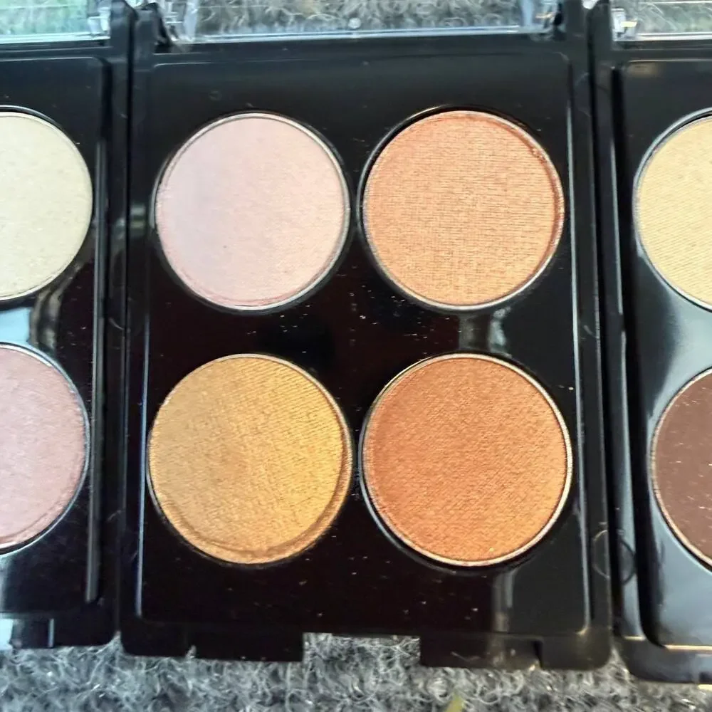 Vintage Lancome Colour Focus Eyeshadow Quad Set of 4 Discontinued TRAVEL SIZE